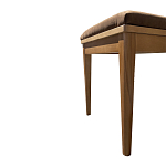 Пуф из массива бука обивка велюр Tasteful Furniture варинант исполнения - 2 | Loft Concept в Санкт-петербурге