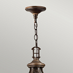 Люстра бронзового цвета с бежевыми абажурами из органзы в классическом стиле Hinkley варинант исполнения - 4 | Loft Concept в Санкт-петербурге