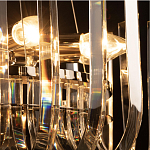 Бра цвета никель с изогнутыми хрустальными элементами Radiant Ribbons варинант исполнения - 7 | Loft Concept в Санкт-петербурге