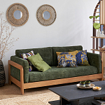 Диван двухместный Verde зеленый варинант исполнения - 7 | Loft Concept в Санкт-петербурге