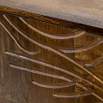 Широкая тумба с фактурным фасадом Termite варинант исполнения - 5 | Loft Concept в Санкт-петербурге