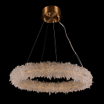 Люстра круглая с натуральным горным хрусталем Crystal Shimmer варинант исполнения - 1 | Loft Concept в Санкт-петербурге