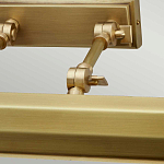 Светильник для картин с призматическим плафоном и двойными регулируемыми шарнирами Elstead Lighting варинант исполнения - 8 | Loft Concept в Санкт-петербурге