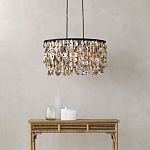 Люстра овальная с подвесками из устричных раковин Sea Ravens варинант исполнения - 4 | Loft Concept в Санкт-петербурге