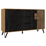 Комод с 3-мя ящиками и дверцей Stone Effect варинант исполнения - 2 | Loft Concept в Санкт-петербурге