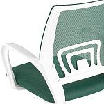 Офисное кресло с основанием из белого пластика Desk chairs Green варинант исполнения - 7 | Loft Concept в Санкт-петербурге