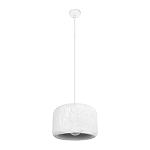 Подвесной светильник с цилиндрическим фактурным абажуром Sergey Makhno варинант исполнения - 9 | Loft Concept в Санкт-петербурге