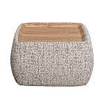 Столик прикроватный мягкий Soft Table from Chenille варинант исполнения - 1 | Loft Concept в Санкт-петербурге