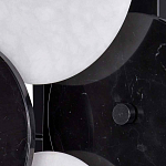 Бра светодиодное из черно-белых дисков Contrast Sample варинант исполнения - 1 | Loft Concept в Санкт-петербурге