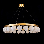 Люстра круглая с сферическими плафонами из натурального камня Phased Spheres варинант исполнения - 1 | Loft Concept в Санкт-петербурге