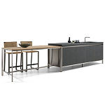 Летняя кухня из камня HELIOS Dada Engenereed Kitchen варинант исполнения - 14 | Loft Concept в Санкт-петербурге