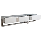 Тумба под телевизор со стеклянным фасадом Modern TumbvTV варинант исполнения - 2 | Loft Concept в Санкт-петербурге