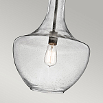 Подвесной светильник прозрачный стеклянный органической формы Kichler варинант исполнения - 5 | Loft Concept в Санкт-петербурге