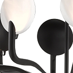 Люстра с плафонами в виде черно-белых дисков Ideal Shade Combination варинант исполнения - 1 | Loft Concept в Санкт-петербурге