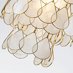 Подвесной светильник с декором из натуральной морской ракушки Iridescent Light варинант исполнения - 6 | Loft Concept в Санкт-петербурге