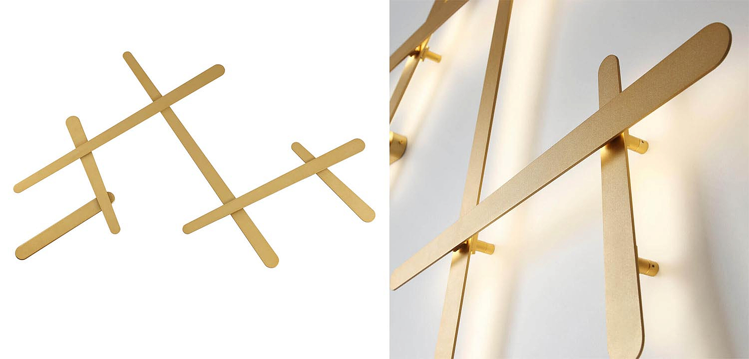 Бра Rolf Gold Labarint Lines - Loft-Concept в Санкт-петербурге