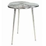 Металлический кофейный столик Puddle Silver варинант исполнения - 1 | Loft Concept в Санкт-петербурге