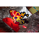 Дизайнерский ковер в виде бабочки Poltronova Tappeto Farfalla Rug варинант исполнения - 11 | Loft Concept в Санкт-петербурге