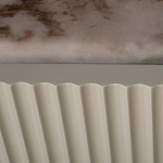 Тумба под телевизор серая с мраморной столешницей Uniqueness Marble варинант исполнения - 4 | Loft Concept в Санкт-петербурге