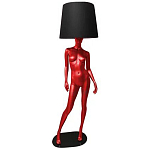 Лампа MANNEQUIN LAMP с абажуром изгибы тела варинант исполнения - 2 | Loft Concept в Санкт-петербурге