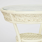 Комплект террасный из ротанга Eloise белый варинант исполнения - 7 | Loft Concept в Санкт-петербурге