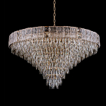 Люстра с каскадом из прозрачного хрусталя Constant Sparks варинант исполнения - 14 | Loft Concept в Санкт-петербурге