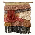 Текстильное Панно с бахромой варинант исполнения - 4 | Loft Concept в Санкт-петербурге