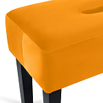 Мягкий  пуф на черных ножках Winton Pouf варинант исполнения - 20 | Loft Concept в Санкт-петербурге