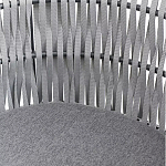 Кресло с декоративным плетением на спинке и подлокотниках Armchair Weaving варинант исполнения - 8 | Loft Concept в Санкт-петербурге