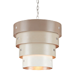 Подвесной светильник фигурный из 4-х широких колец Alternating Rings варинант исполнения - 1 | Loft Concept в Санкт-петербурге