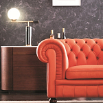 Дизайнерский комод овальной формы с белой столешницей и 4-мя ящиками Gioli варинант исполнения - 3 | Loft Concept в Санкт-петербурге