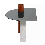 Дизайнерский журнальный стол с рельефным основанием Dutynor варинант исполнения - 1 | Loft Concept в Санкт-петербурге