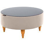 Круглый журнальный стол Garner Round Coffee Table Light варинант исполнения - 1 | Loft Concept в Санкт-петербурге