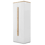 Шкаф платяной с белым глянцевым фасадом Grace of Furniture варинант исполнения - 2 | Loft Concept в Санкт-петербурге