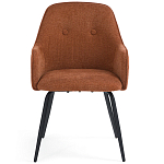 Кресло обеденное на металлических ножках Mazzi Chair варинант исполнения - 4 | Loft Concept в Санкт-петербурге