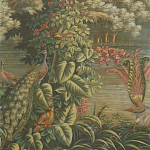 Обои ручная роспись Le Brésil Brume варинант исполнения - 4 | Loft Concept в Санкт-петербурге