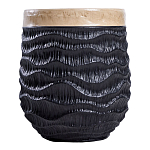 Приставной столик с фактурой под натуральное дерево Immortality варинант исполнения - 2 | Loft Concept в Санкт-петербурге