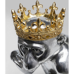 Статуэтка обезьяна в короне серебряная Golden Monkey варинант исполнения - 3 | Loft Concept в Санкт-петербурге