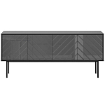 Длинная тумба с зеркальным декором Serena варинант исполнения - 11 | Loft Concept в Санкт-петербурге