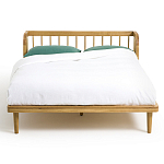 Кровать из массива дуба с пружинным блоком Mateta варинант исполнения - 2 | Loft Concept в Санкт-петербурге