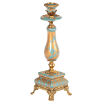 Подсвечник из фарфора с бронзовыми элементами Eden Garden варинант исполнения - 1 | Loft Concept в Санкт-петербурге