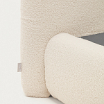 Кровать со съемным бежевым чехлом из ткани букле White Boucle Collection варинант исполнения - 4 | Loft Concept в Санкт-петербурге