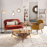 Зеркало из ротанга и сизаля WICKER MIRROR 100 варинант исполнения - 4 | Loft Concept в Санкт-петербурге