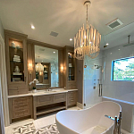 Люстра белая с несколькими ярусами деревянных палочек Bright Wooden Chandelier варинант исполнения - 8 | Loft Concept в Санкт-петербурге