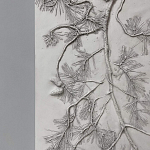 Панно Сосна варинант исполнения - 2 | Loft Concept в Санкт-петербурге