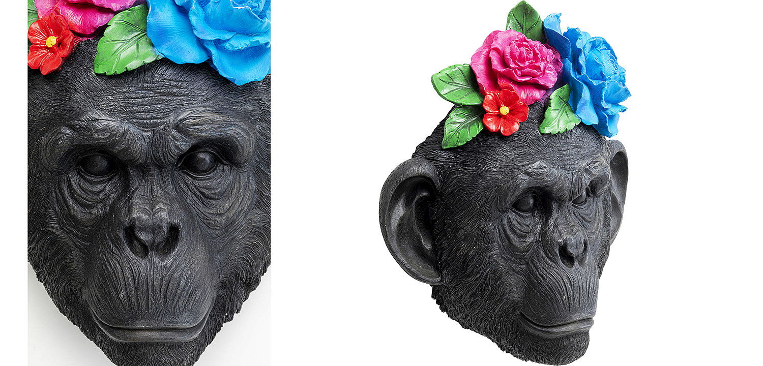 Статуэтка Monkey and Flowers - Loft-Concept в Санкт-петербурге