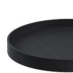 Cross W поднос из массива дуба чёрного цвета варинант исполнения - 1 | Loft Concept в Санкт-петербурге