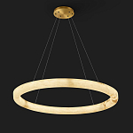 Люстра в виде кольца из натурального камня Minerals of Light варинант исполнения - 1 | Loft Concept в Санкт-петербурге