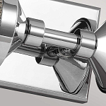 Бра для ванных комнат горизонтальное с 2-мя прозрачными рифлеными цилиндрическими плафонами Feiss варинант исполнения - 3 | Loft Concept в Санкт-петербурге