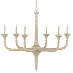 Люстра из дерева в форме подсвечника Coastal Aesthetics варинант исполнения - 1 | Loft Concept в Санкт-петербурге